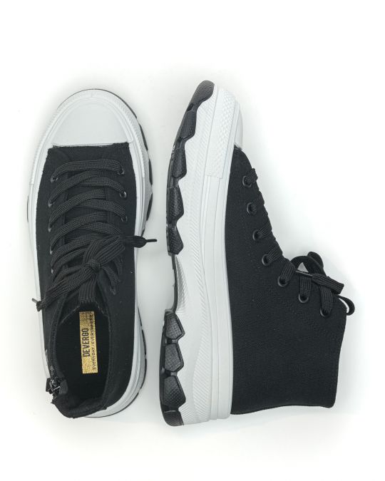 BLACK WOMEN'S SNEAKER  - ROBIN DE26SS3519CA KD