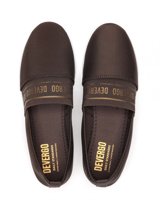 BROWN WOMEN'S BALLERINA  - MALIBU DE26SS5509LY AH