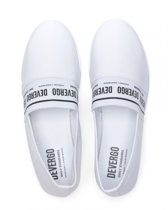 WHITE WOMEN'S BALLERINA  - MALIBU DE26SS5509LY AH