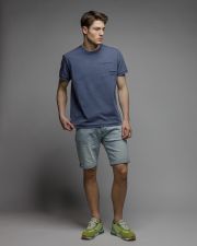 BLUE MEN'S SHORT SLEEVE T-SHIRT