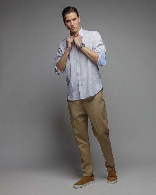 KÉK FÉRFI ING 1D26SS5000LS1301