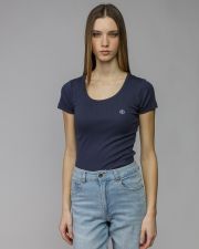 KÉK NŐI RÖVID UJJÚ PÓLÓ