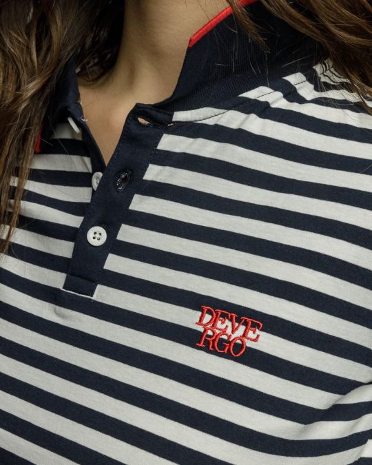 KÉK NŐI RÖVID UJJÚ PÓLÓ 2D26SS4528SS0105