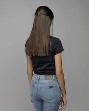 FEKETE NŐI RÖVID UJJÚ PÓLÓ