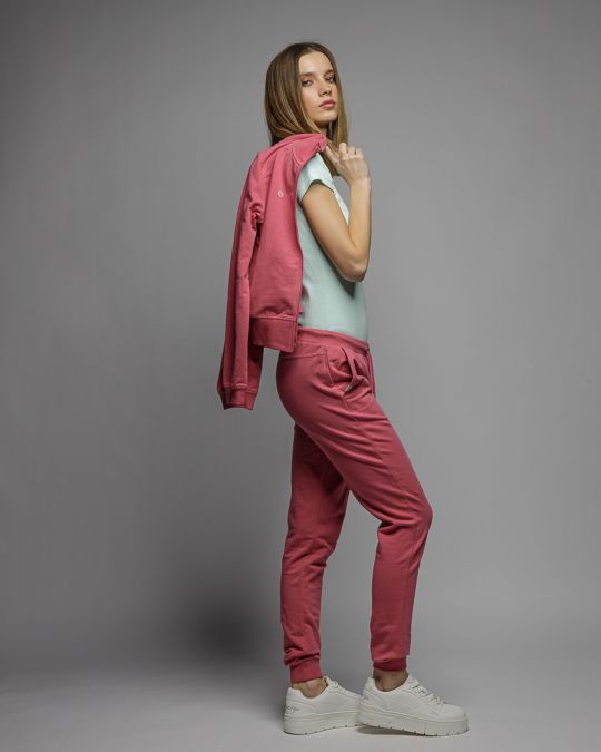 RÓZSASZÍN NŐI MELEGÍTŐ NADRÁG 2D26SS1586LP0705