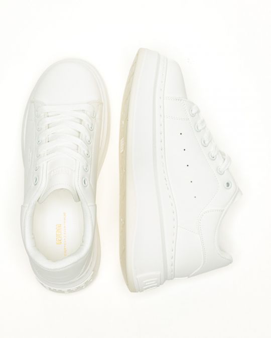FEHÉR NŐI SNEAKER  - STACEY DE26SS5513PU UL