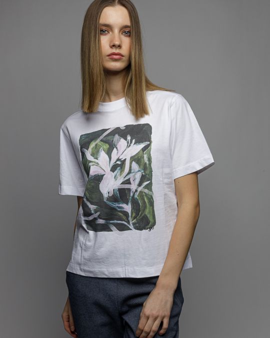 FEHÉR NŐI RÖVID UJJÚ PÓLÓ 2D26SS4527SS0105