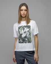 FEHÉR NŐI RÖVID UJJÚ PÓLÓ