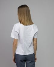 FEHÉR NŐI RÖVID UJJÚ PÓLÓ