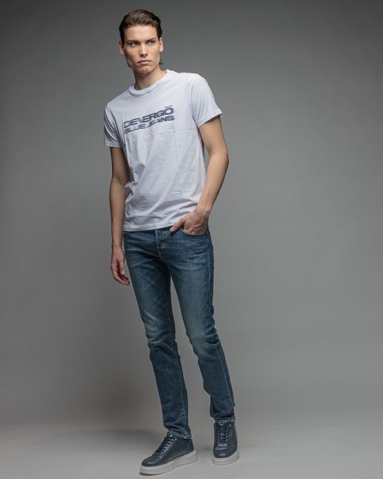 FEHÉR FÉRFI RÖVID UJJÚ PÓLÓ 1D26SS4027SS0105