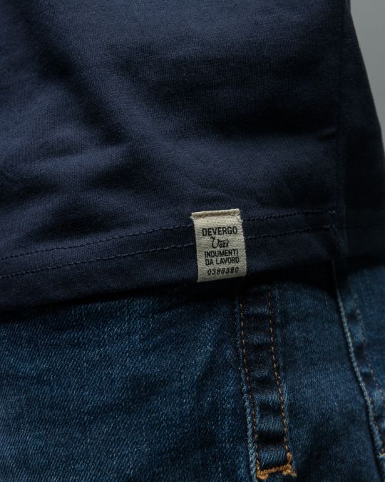 KÉK FÉRFI RÖVID UJJÚ PÓLÓ 1D26SS4021SS0405