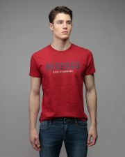 RED MEN'S SHORT SLEEVE T-SHIRT