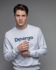 FEHÉR FÉRFI PULÓVER