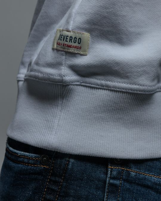 FEHÉR FÉRFI PULÓVER 1D26SS4094LS0705