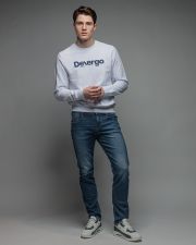 FEHÉR FÉRFI PULÓVER