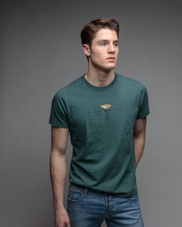 PETROLKÉK MEN'S SHORT SLEEVE T-SHIRT 1D26SS4018SS0105