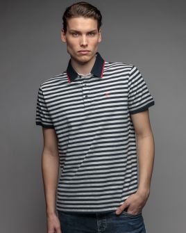 KÉK FÉRFI RÖVID UJJÚ PÓLÓ 1D26SS4028SS0105