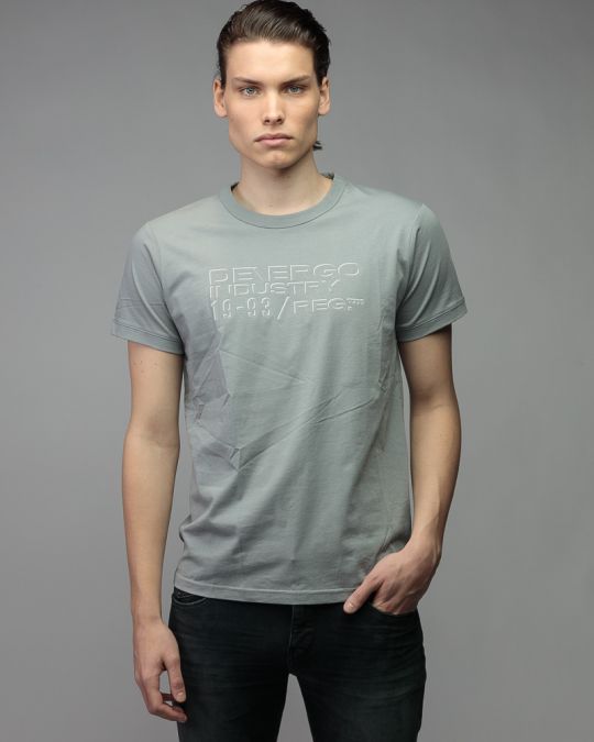 SZÜRKE FÉRFI RÖVID UJJÚ PÓLÓ 1D26SS4034SS0105