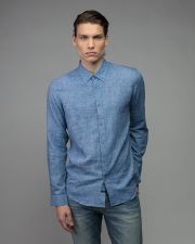 BLUE MEN'S SHIRT