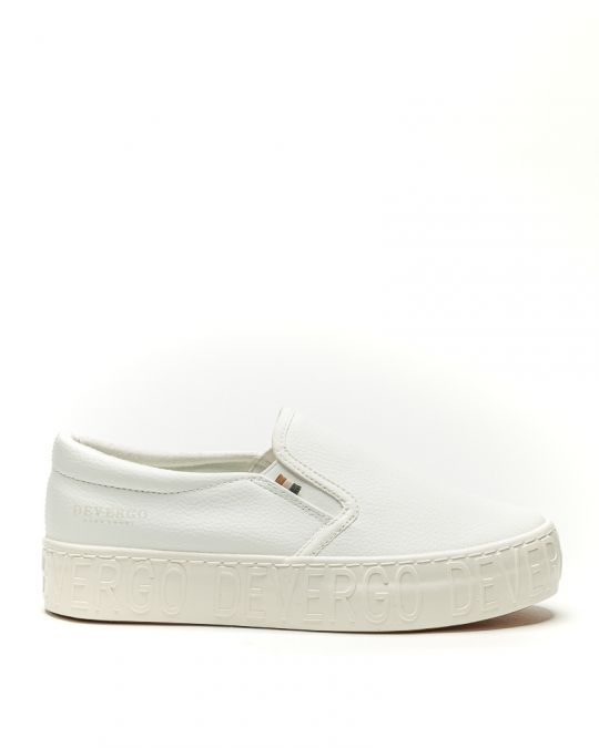 WHITE WOMEN'S BALLERINA  - HELIA PU DE26SS3515PU KD