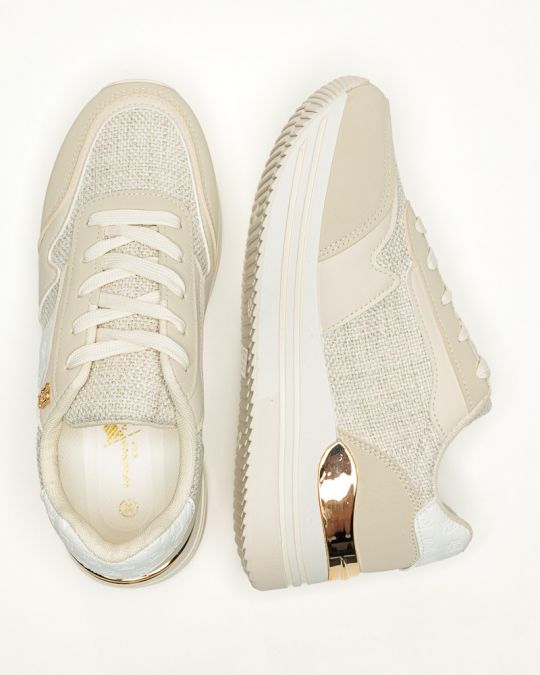 BEIGE WOMEN'S SNEAKER  - XIENA DE26SS3528CA UL