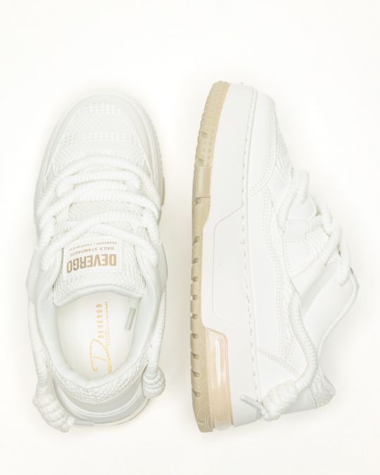 WHITE WOMEN'S SNEAKER  - BUND DE26SS5517PU UL