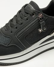 FEKETE NŐI SNEAKER  - PEARL