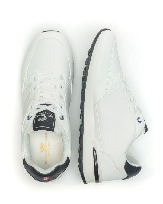 WHITE MEN'S SNEAKER  - PINTO DE26SS4037PU HI