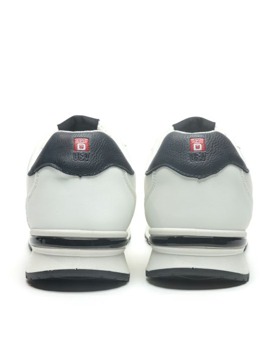 WHITE MEN'S SNEAKER  - PINTO DE26SS4037PU HI