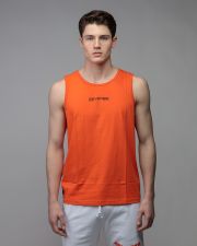 ORANGE MEN'S SINGLET