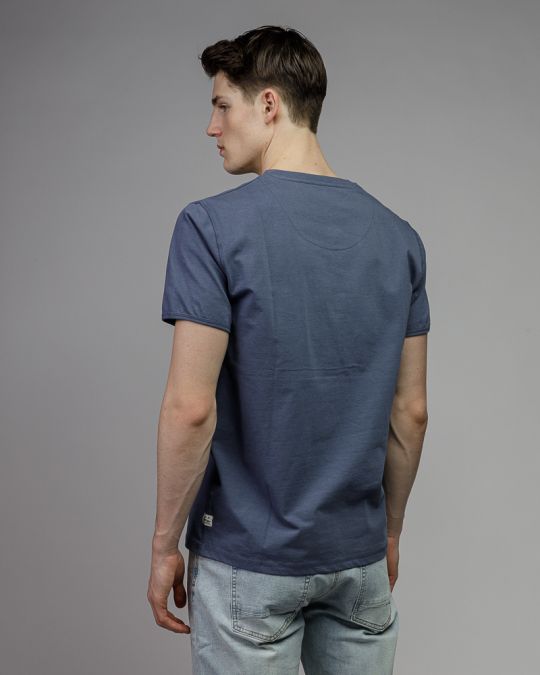 BLUE MEN'S SHORT SLEEVE T-SHIRT 1D26SS4023SS0105