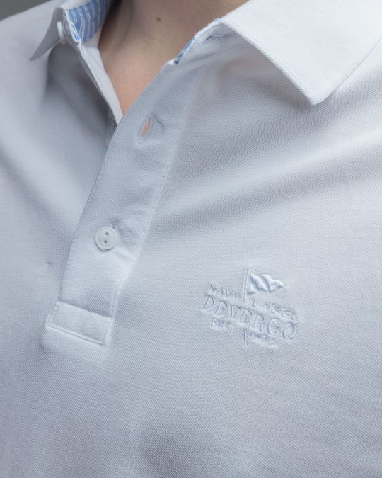 WHITE FÉRFI RÖVID UJJÚ GALLÉROS PÓLÓ 1D26SS4026SS2405