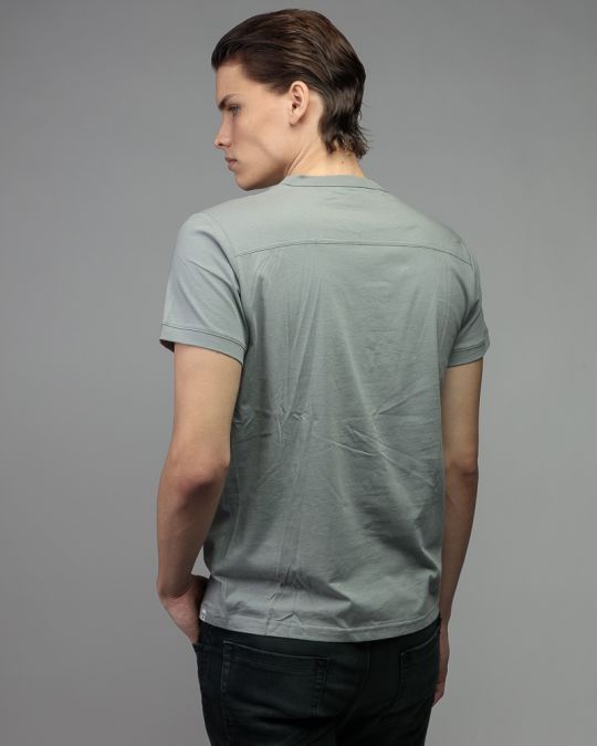 SZÜRKE FÉRFI RÖVID UJJÚ PÓLÓ 1D26SS4034SS0105