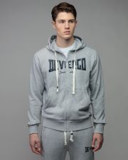 SZÜRKE FÉRFI CIPZÁRAS PULÓVER