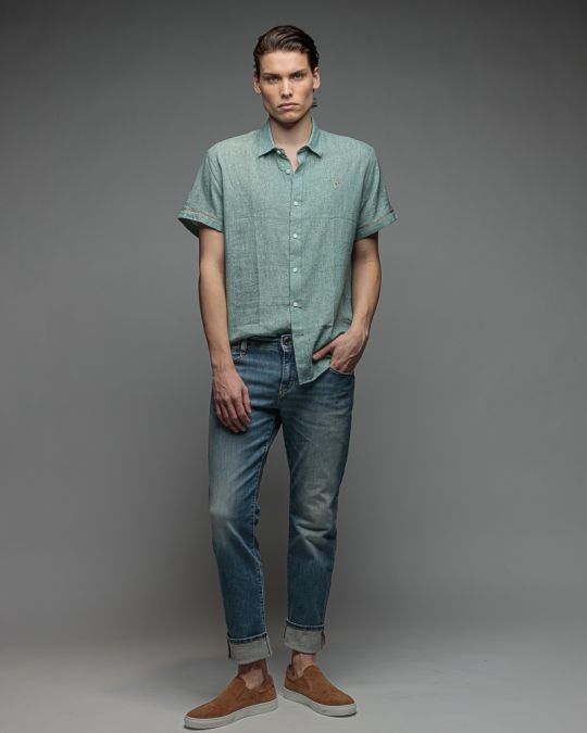 PETROLKÉK FÉRFI ING 1D26SS5006SS1301