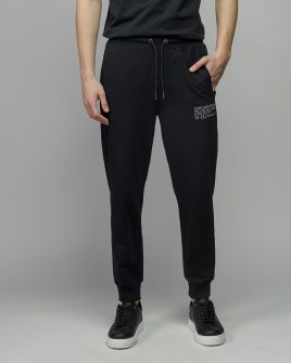 BLACK MEN'S SWEATPANTS 1D26SS1185LP0705