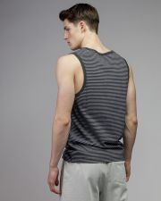 BLACK MEN'S SINGLET