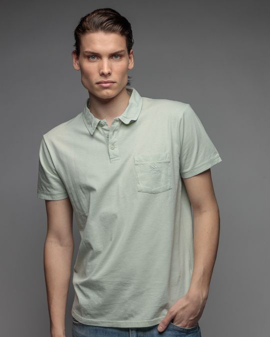 GREEN MEN'S SHORT SLEEVE T-SHIRT 1D26SS4025SS0106