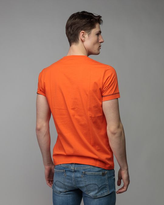ORANGE FÉRFI RÖVID UJJÚ PÓLÓ 1D26SS4063SS0105