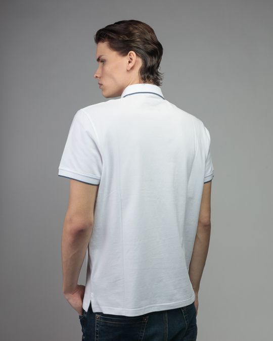 FEHÉR FÉRFI RÖVID UJJÚ PÓLÓ 1D26SS4075SS0105