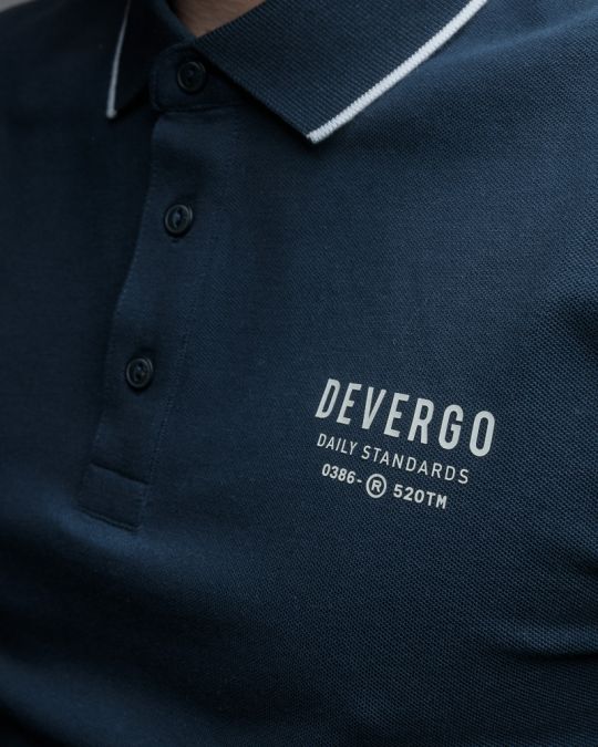 BLUE MEN'S SHORT SLEEVE T-SHIRT 1D26SS4075SS0105