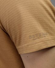 BROWN MEN'S SHORT SLEEVE T-SHIRT