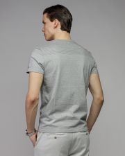 GREY MEN'S SHORT SLEEVE T-SHIRT