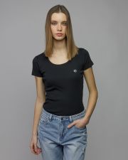 FEKETE NŐI RÖVID UJJÚ PÓLÓ