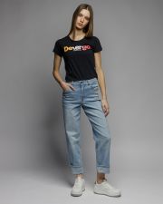 BLACK WOMEN'S SHORT SLEEVE T-SHIRT