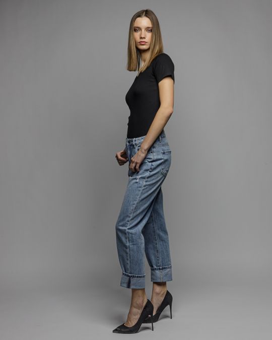 FEKETE NŐI RÖVID UJJÚ PÓLÓ 2D26SS4520SS3305