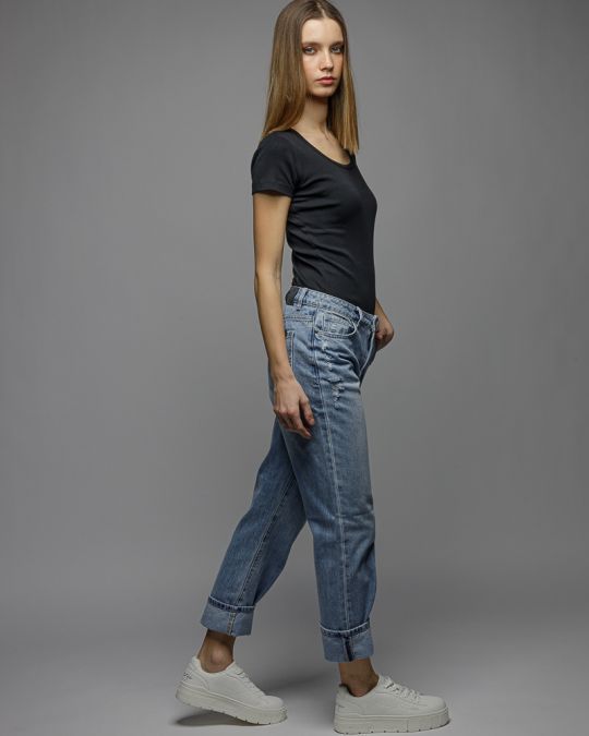 FEKETE NŐI RÖVID UJJÚ PÓLÓ 2D26SS4521SS3305