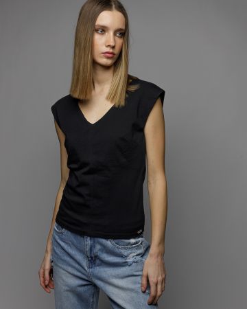 FEKETE NŐI TOP 2D26SS4531SL0205