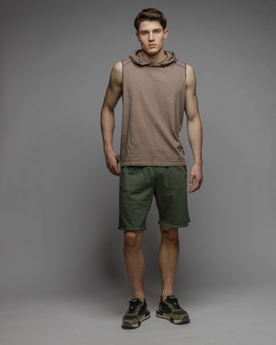 KHAKI FÉRFI RÖVIDNADRÁG 1D26SS1105MP0706