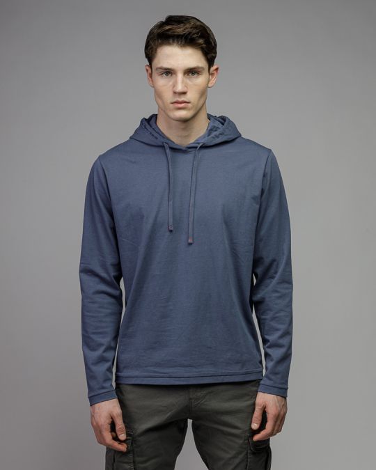 BLUE MEN'S LONG SLEEVE T-SHIRT 1D26SS4004LS0105